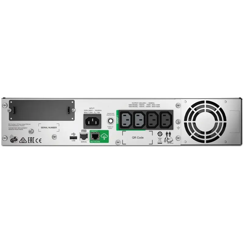 ИБП APC Smart-UPS 1000VA LCD RM 2U (SMT1000RMI2UC)