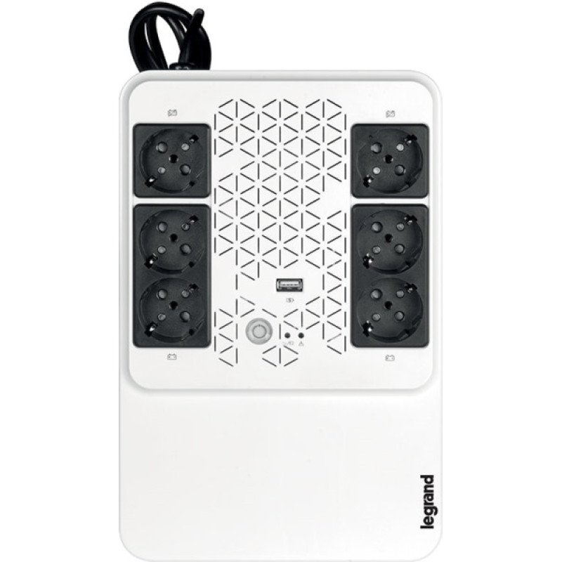 Legrand KEOR MULTIPLUG 600ВА/360Вт, 4+2 хSchuko (310081)