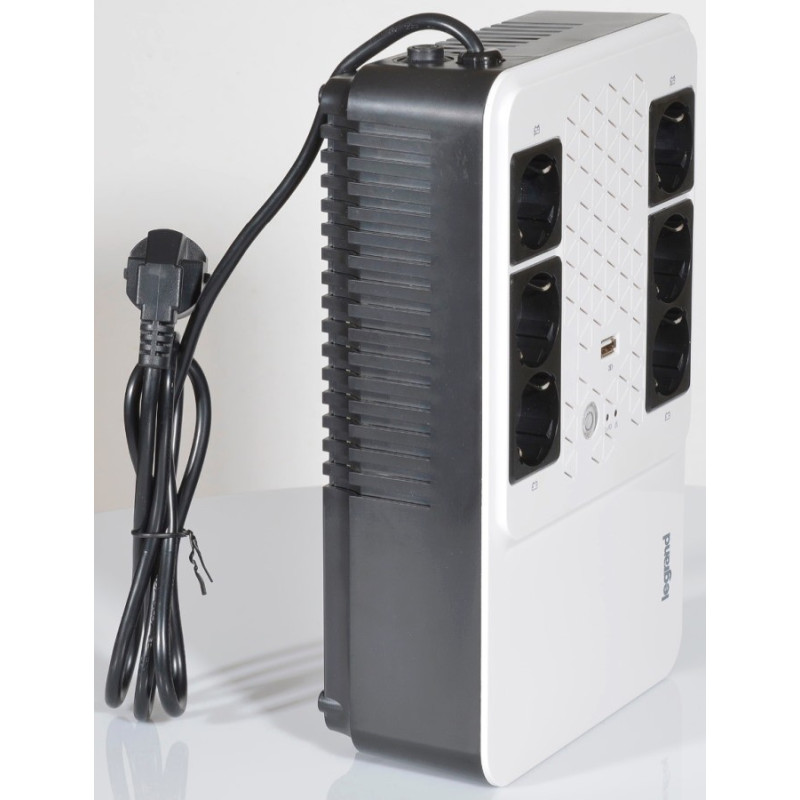 Legrand KEOR MULTIPLUG 600ВА/360Вт, 4+2 хSchuko (310081)
