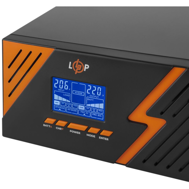 ДБЖ LogicPower LPM-PSW-1500VA 1050Вт Black (22754)