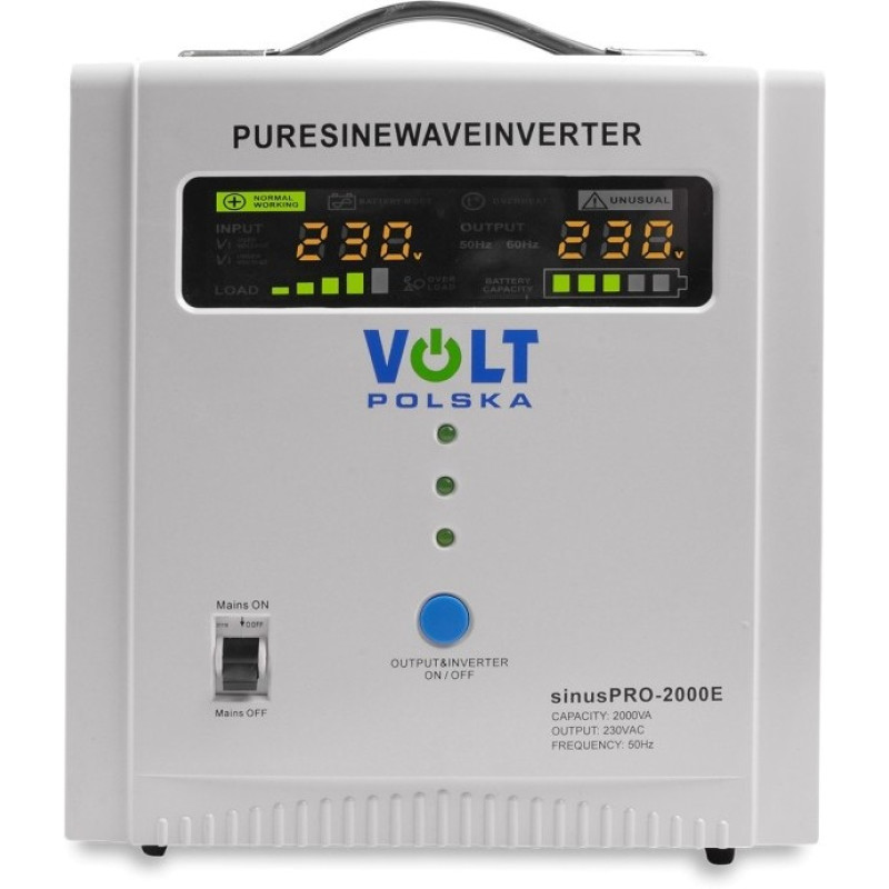 Volt Polska SINUS PRO 2000 E 12/230V (1250/2000W) (3SP092012E)