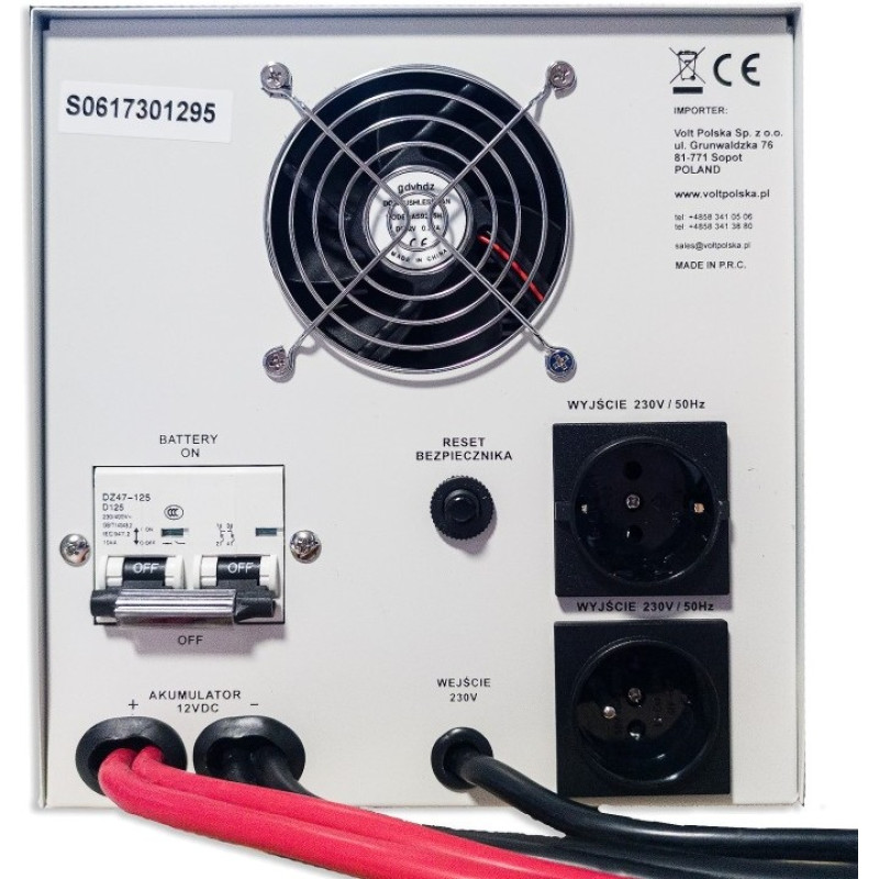 Volt Polska SINUS PRO 2200 E 12/230V (1600/2200W) (3SP092212E)