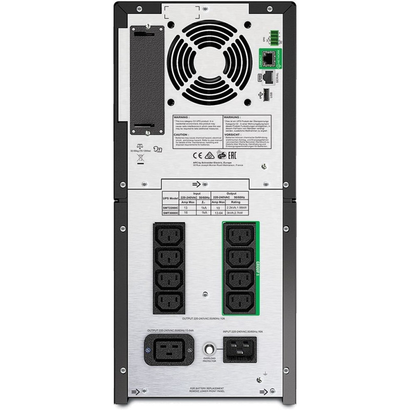 APC Smart-UPS 3000VA 230V LCD IEC w/SmartConnect (SMT3000IC)