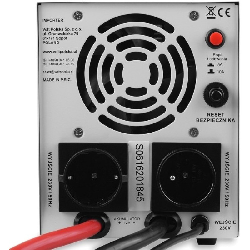Volt Polska SINUS PRO 800 E 12/230V (500/800W) (3SP080012E)