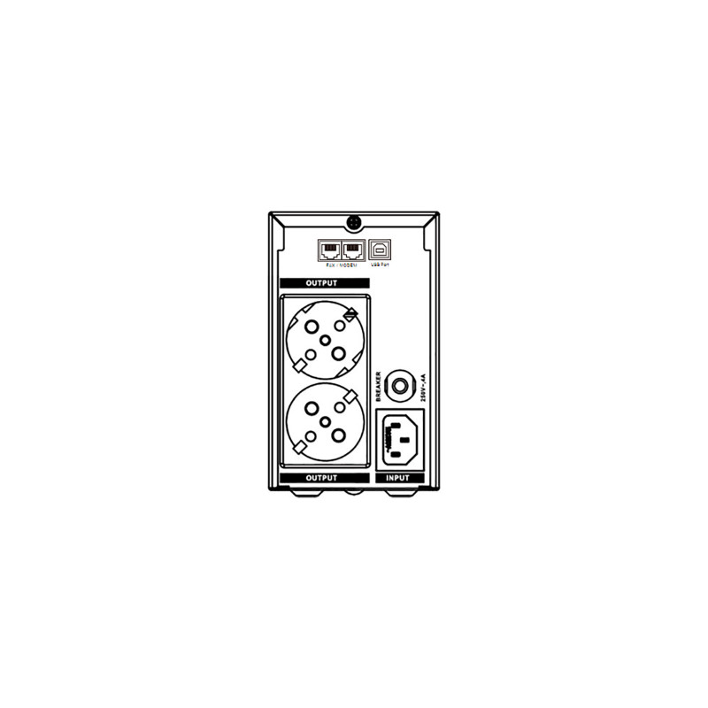 ДБЖ MARSRIVA MR-UF800L