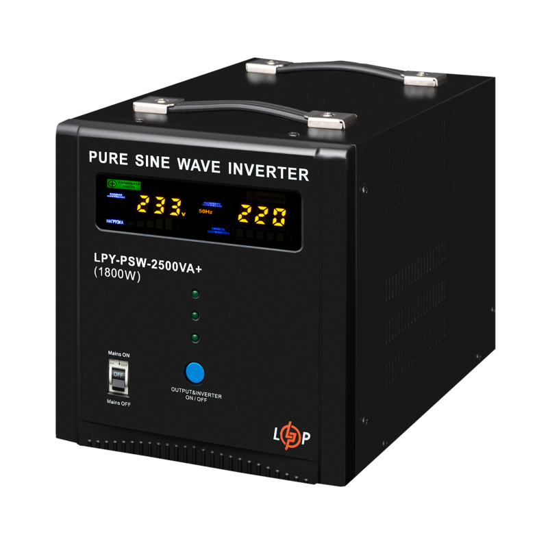 ИБП LogicPower LPY-PSW-2500VA+ 1800Вт (22874)