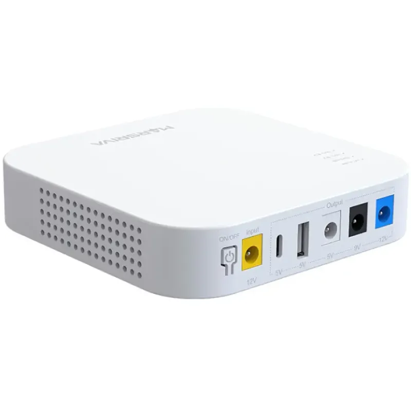 ИБП Marsriva DC Router UPS KP4 Max 3xDC+USB+USB-C OUT, 5V/9V/12V 18W 20000 mAh (74Wh) Li-Ion (KP4Max_MARSRIVA)