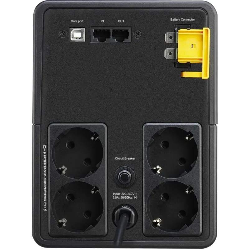 ИБП APC Back-UPS 650W/1200VA USB Schuko (BX1200MI-GR)