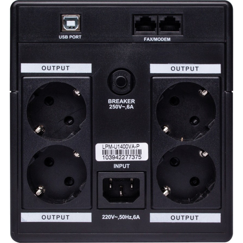 ИБП LogicPower LPM-U1100VA-P(770Вт) (10358)