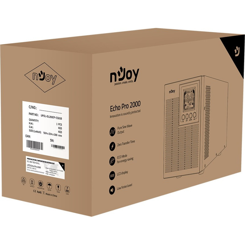 NJOY Echo Pro 2000 (UPOL-OL200EP-CG01B)