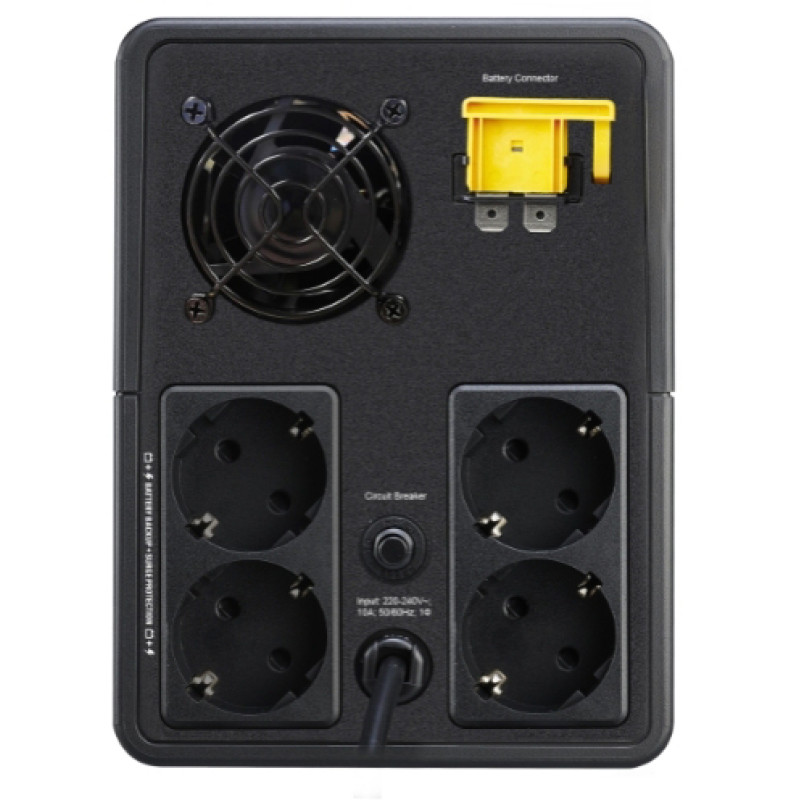 ИБП APC UPS BVX 2200VA, Schuko (BVX2200LI-GR)