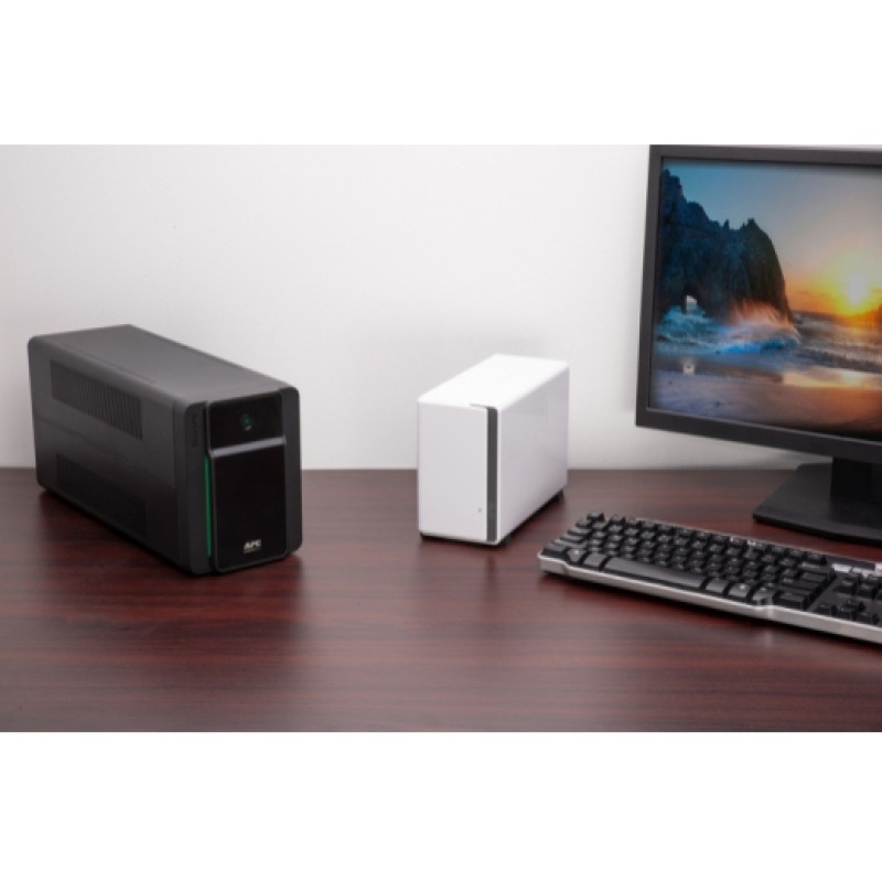 ИБП APC UPS BVX 2200VA, Schuko (BVX2200LI-GR)