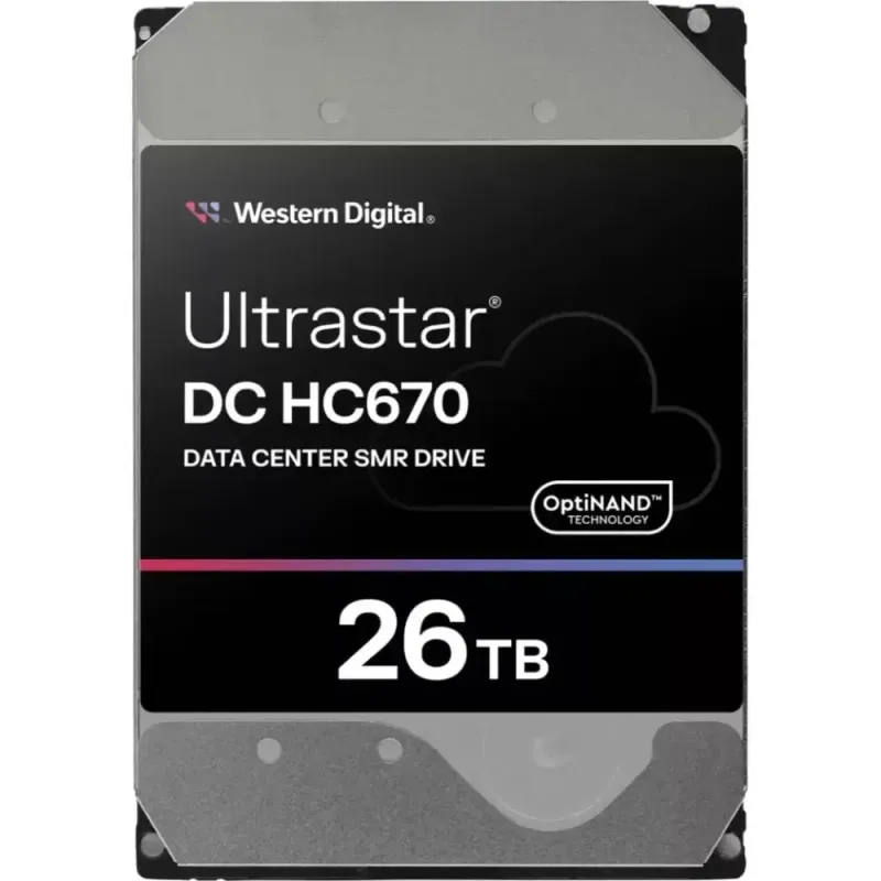 Внутренний HDD WD Ultrastar DC HC670 26 TB (0F61452, WSH722626ALN607)
