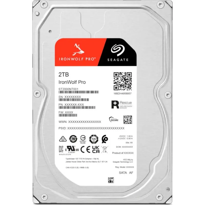 Внутрішній HDD Seagate IronWolf Pro 2 TB (ST2000NT001)