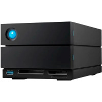 Внешний жесткий диск LaCie 2big Dock Thunderbolt 3 60TB TB3/USB3.2 Black (STLG60000400)