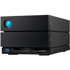 Внешний жесткий диск LaCie 2big Dock Thunderbolt 3 60TB TB3/USB3.2 Black (STLG60000400)