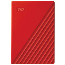 Зовнішній жорсткий диск WD My Passport 4 TB Red (WDBPKJ0040BRD-WESN)
