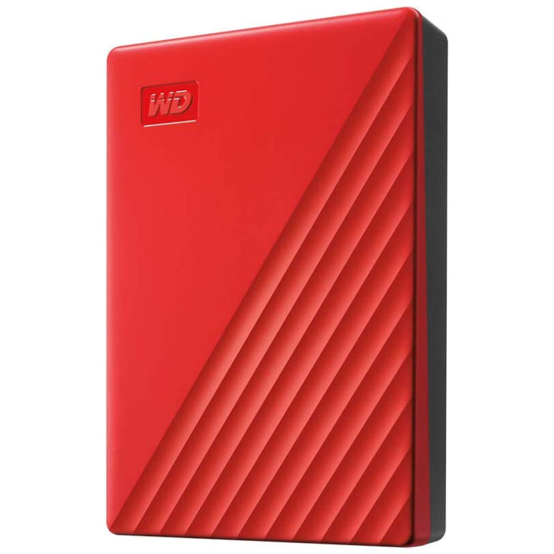 Зовнішній жорсткий диск WD My Passport 4 TB Red (WDBPKJ0040BRD-WESN)