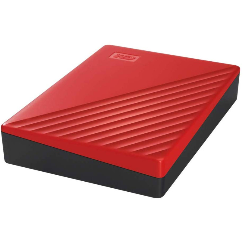 Зовнішній жорсткий диск WD My Passport 4 TB Red (WDBPKJ0040BRD-WESN)