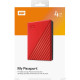 Зовнішній жорсткий диск WD My Passport 4 TB Red (WDBPKJ0040BRD-WESN)