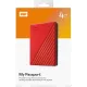 Внешний жесткий диск WD My Passport 4 TB Red (WDBPKJ0040BRD-WESN)