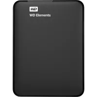 Зовнішній жорсткий диск WD Elements Portable 1 TB (WDBUZG0010BBK)