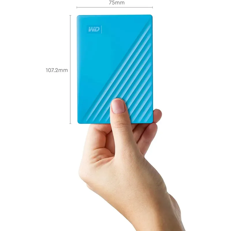 Внешний жесткий диск WD My Passport 2 TB Sky (WDBYVG0020BBL-WESN)