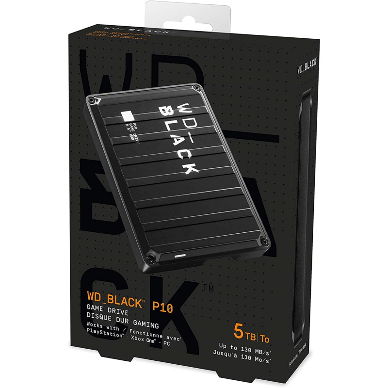 Внешний жесткий диск WD BLACK P10 Game Drive 5 TB (WDBA3A0050BBK-WESN)