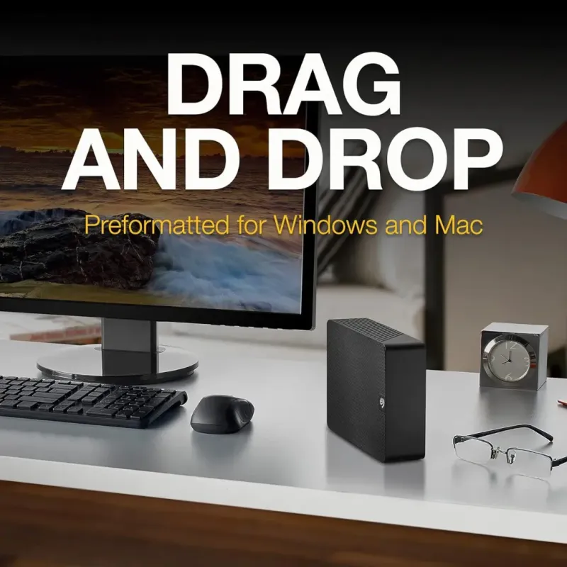 Зовнішній жорсткий диск Seagate Expansion Desktop 24 TB (STKP24000400)