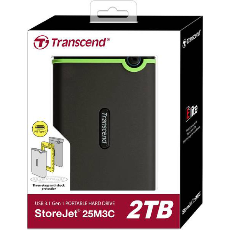 Transcend StoreJet 25M3 2 TB (TS2TSJ25M3)
