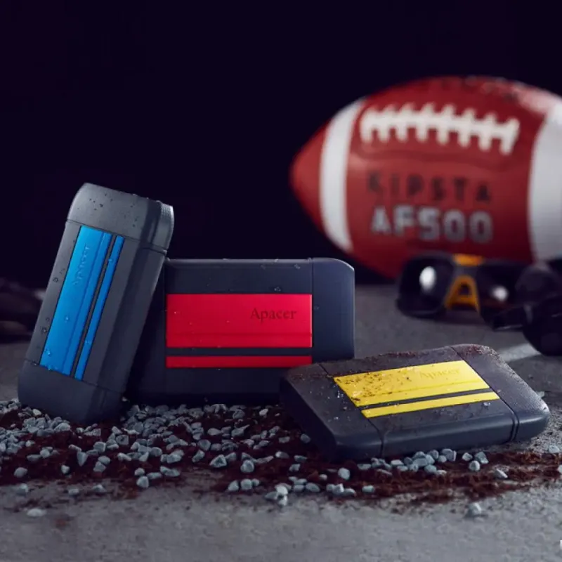 Внешний жесткий диск Apacer AC633 1 TB Speedy Blue X Tough Black (AP1TBAC633U-1)