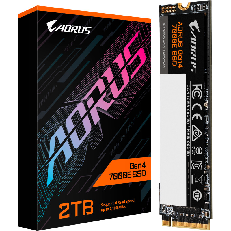 SSD накопичувач GIGABYTE AORUS 7000E Gen4 2 TB (AG470E2TB)