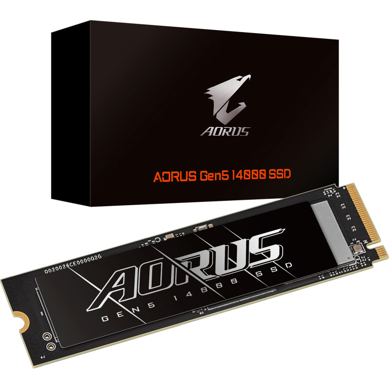 SSD накопитель GIGABYTE AORUS Gen5 14000 4 TB (AG514K4TB)