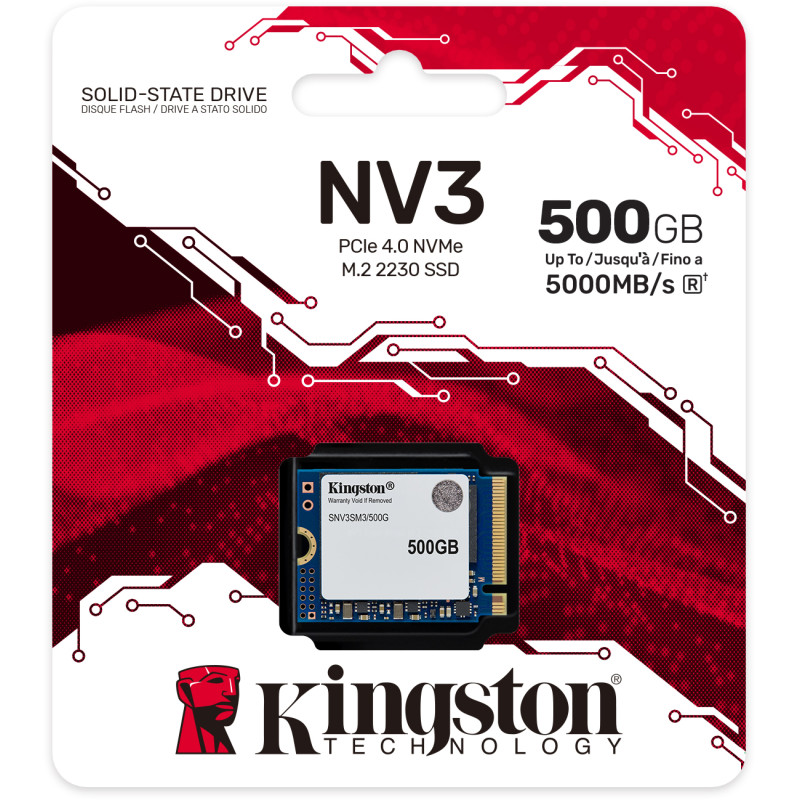 SSD накопичувач Kingston NV3 500 GB (SNV3SM3/500G)