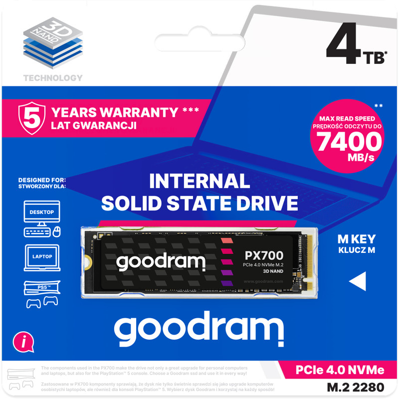 GOODRAM PX700 4 TB (SSDPR-PX700-04T-80)