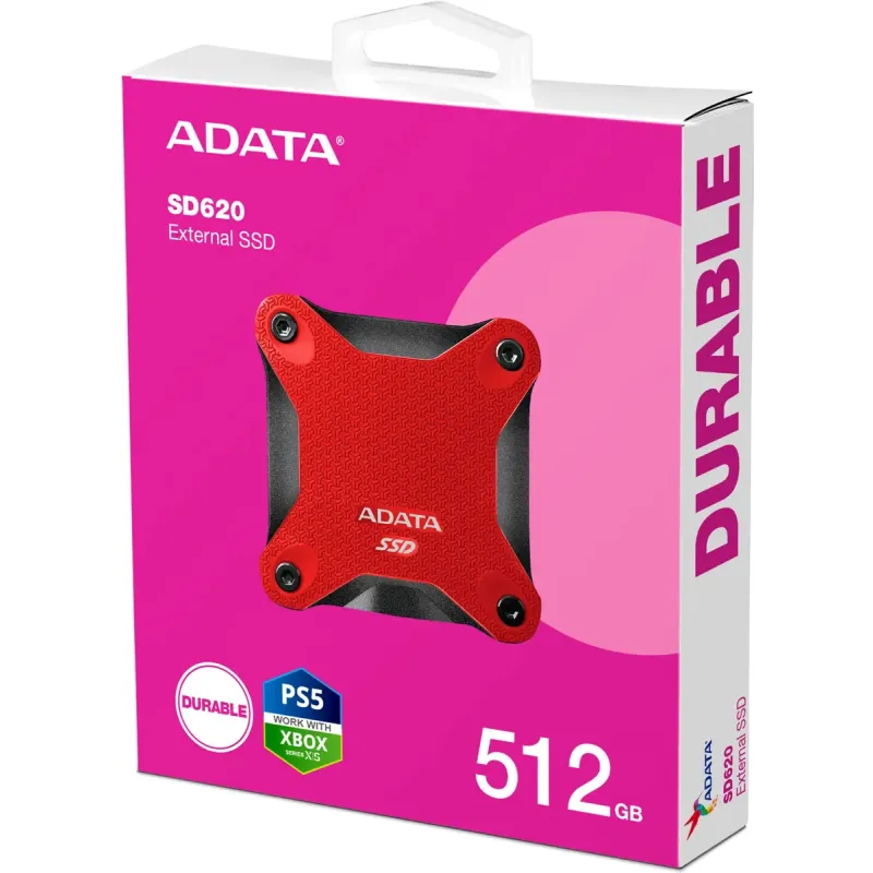 SSD накопичувач ADATA SD620 512 GB Red (SD620-512GCRD)
