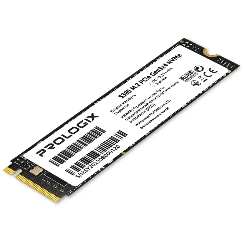 SSD накопичувач Prologix S380 256 GB (PRO256GS380)
