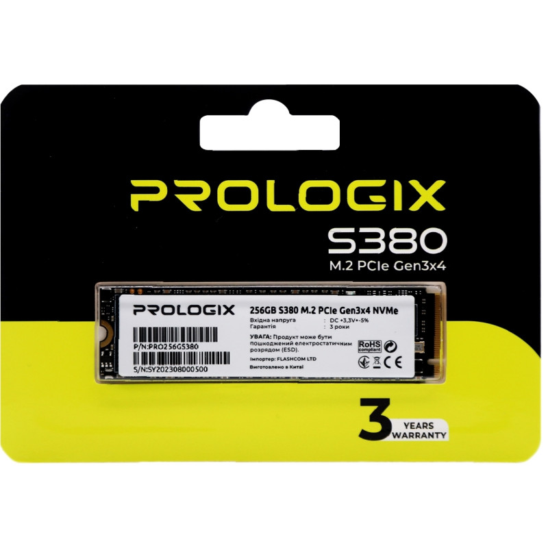 Prologix S380 256 GB (PRO256GS380)