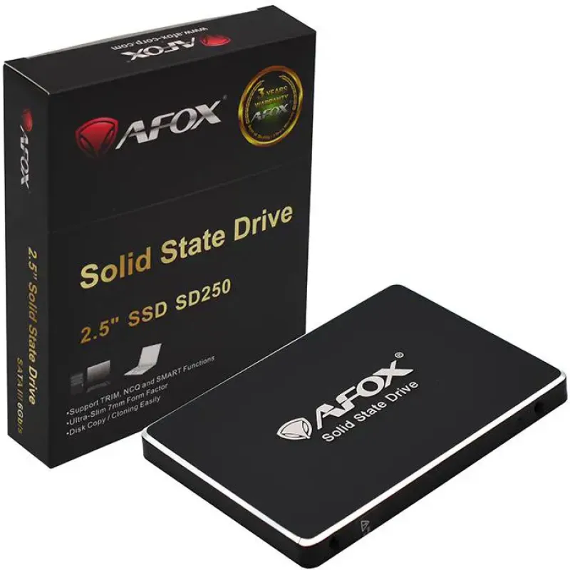 SSD накопитель AFOX SD250 256 GB (SD250-256GN)