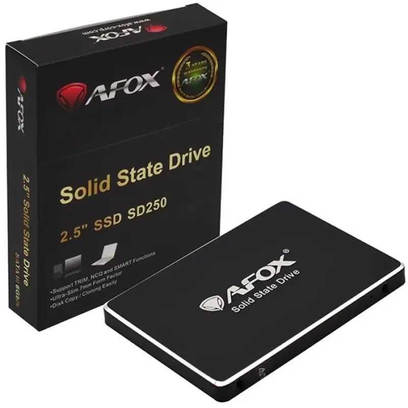 SSD накопитель AFOX SD250 512 GB SD250-512GQN