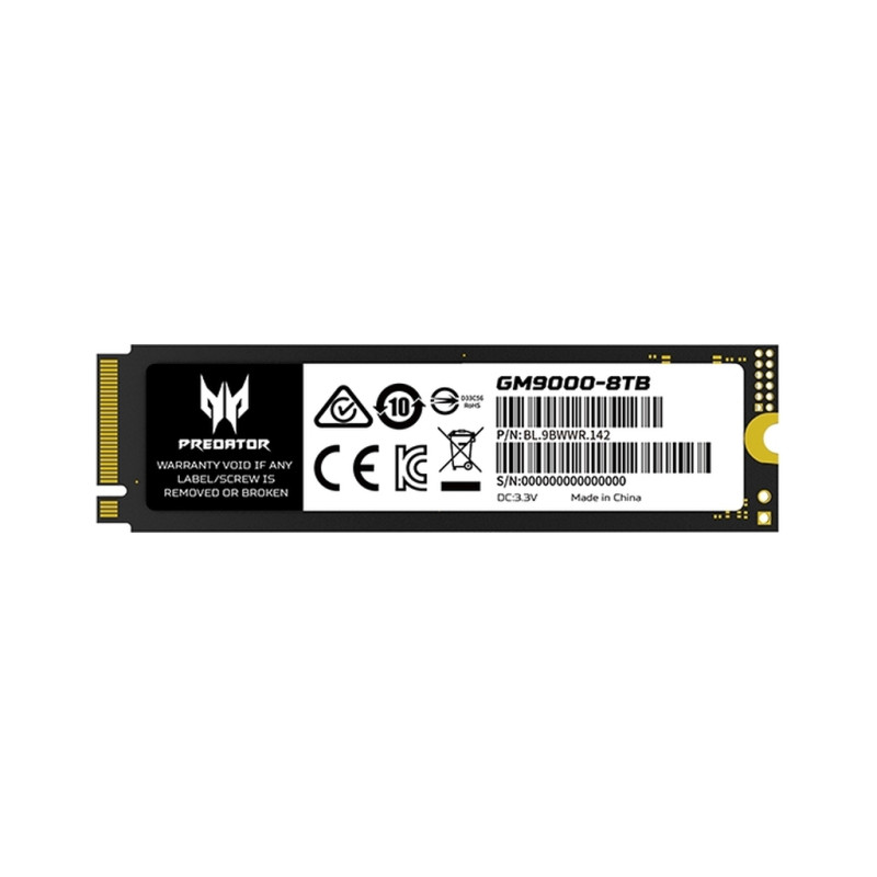 SSD накопитель Acer Predator GM9000 8 TB (BL.9BWWR.142)