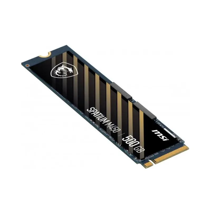 SSD накопитель MSI Spatium M450 V1 M.2 2280 PCIe 4.0 x4 NVMe 3D NAND TLC (S78-440K380-P83)