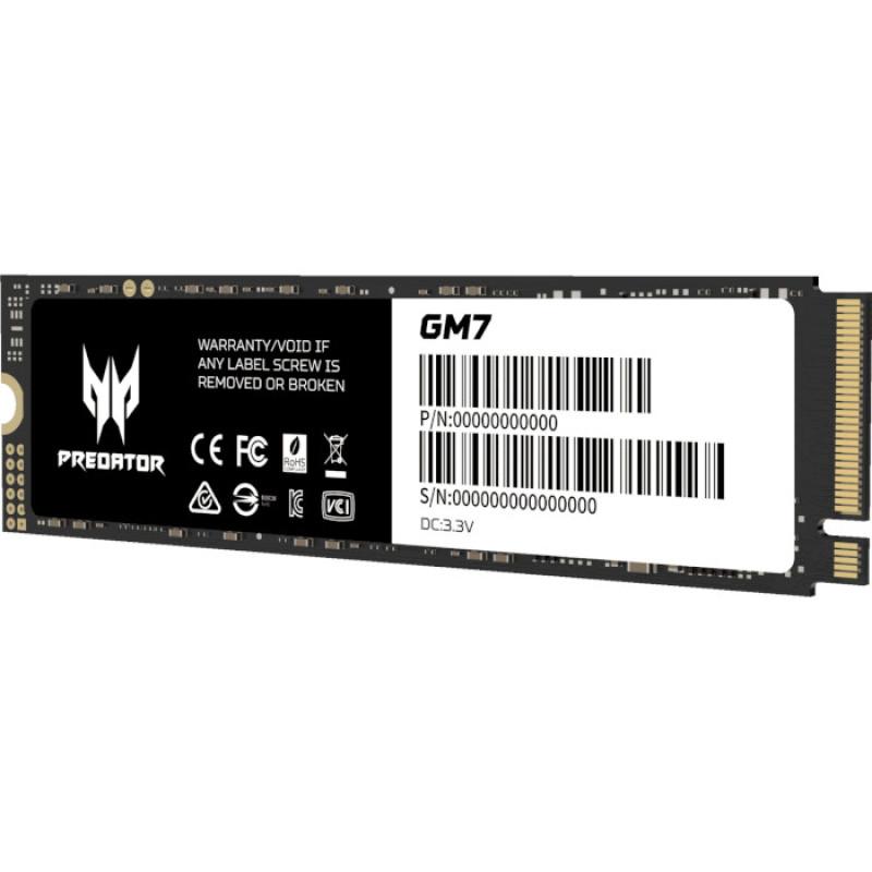 SSD накопитель Acer Predator GM7 4 TB (BL.9BWWR.120)