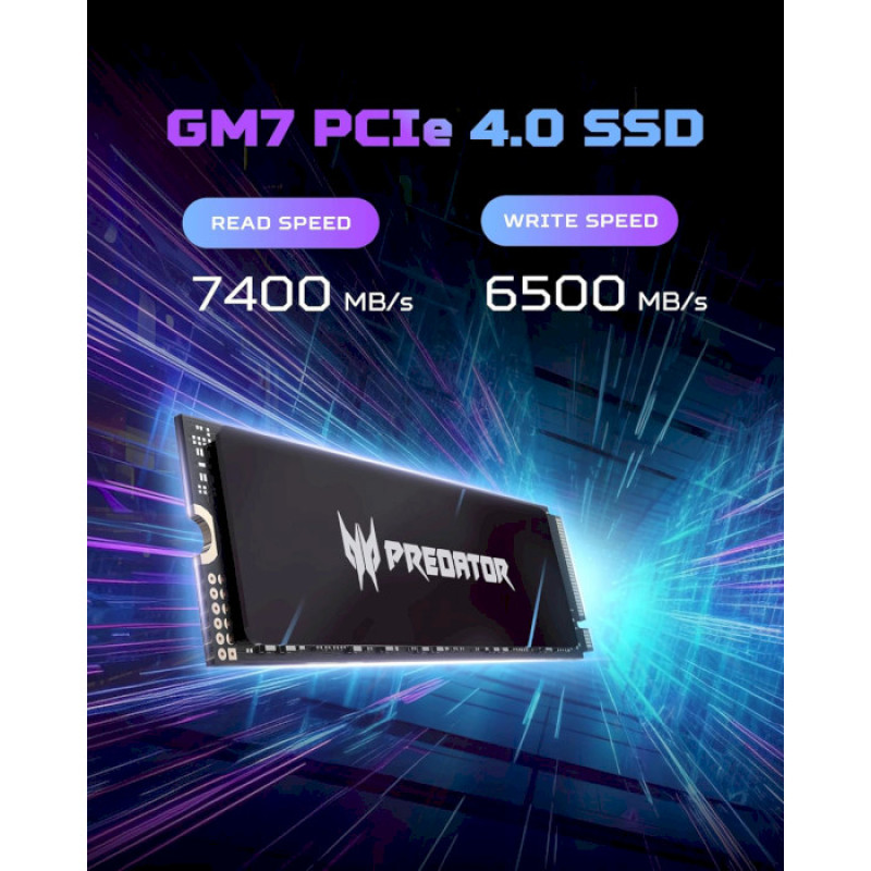 SSD накопитель Acer Predator GM7 4 TB (BL.9BWWR.120)