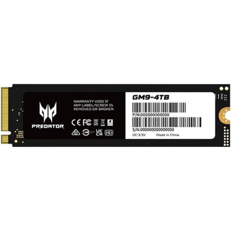 SSD накопитель Acer Predator GM9 1 TB (BL.9BWWR.136)