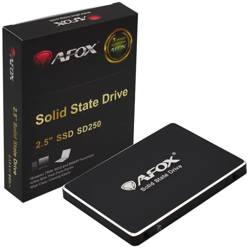 SSD накопитель AFOX SD250 512 GB (SD250-512GN)