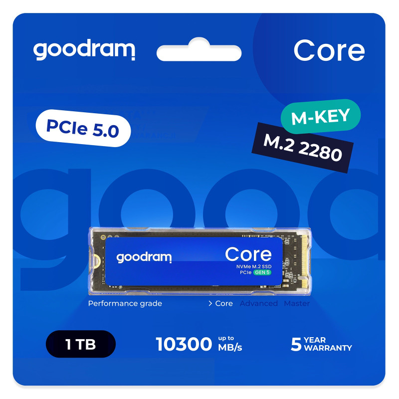 SSD накопитель GOODRAM Core 1 TB (SSDR-GRC01-1K0-80)