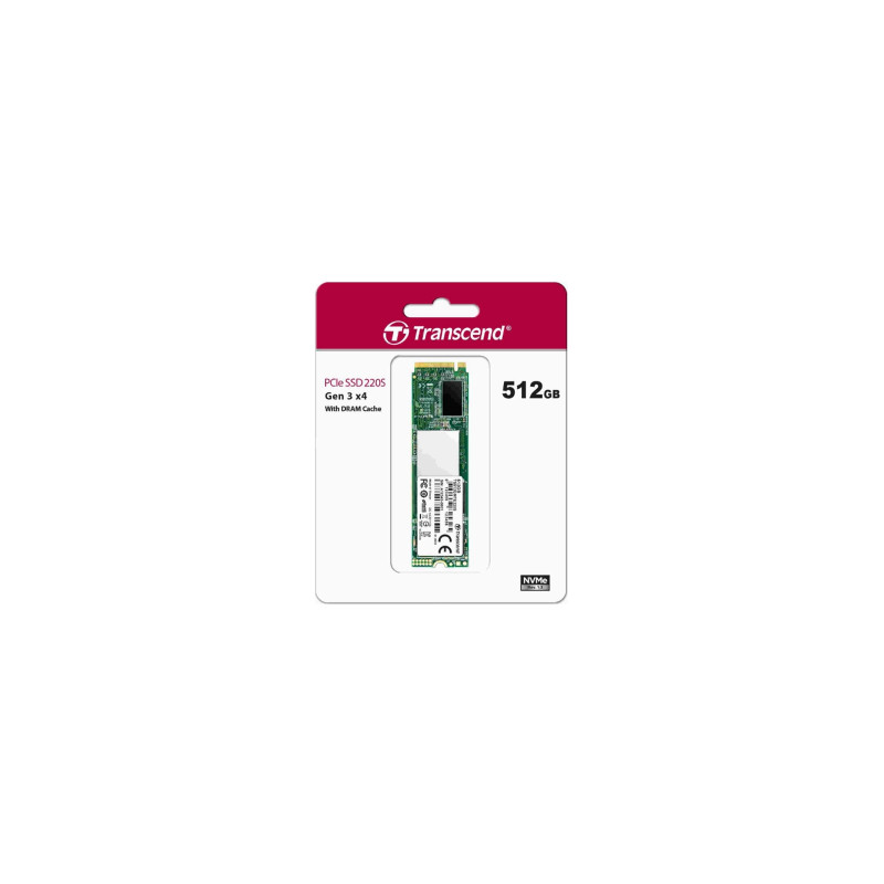 Transcend NVMe SSD 220S 512 GB (TS512GMTE220S)