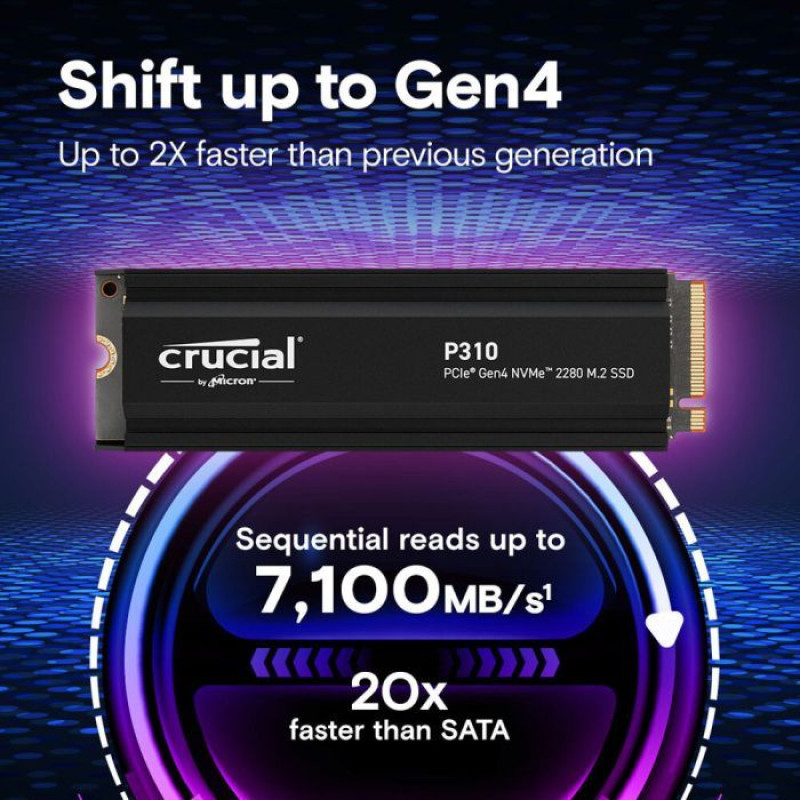 SSD накопичувач Crucial P310 2 TB (CT2000P310SSD5)