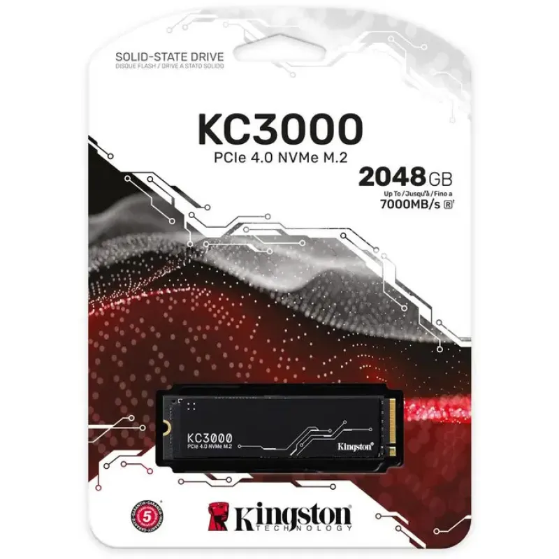 SSD накопитель Kingston KC3000 2048 GB (SKC3000D/2048G)